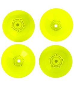 TRX10457-YLW Wheel discs (yellow) (4)