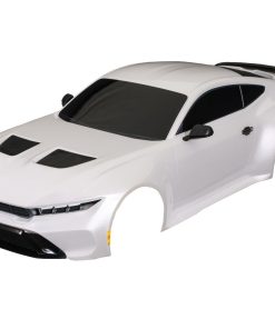 TRX10511-WHT Body, Ford Mustang, complete (white) (painted, decals applied) (includes side mirrors, spoiler, grilles, vents, & clipless mounting)