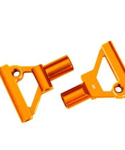 TRX10534-ORNG Suspension arms, lower, front, 6061-T6 aluminum (orange-anodized) (left & right)/ 2.5x5mm BCS (with threadlock) (2)