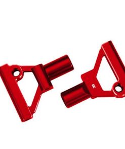 TRX10534-RED Suspenion arms, lower, front, 6061-T6 aluminum (red-anodized) (left & right)/ 2.5x5mm BCS (with threadlock) (2)
