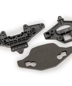 TRX10536 Bumper, front (1 each, upper, lower, & foam)