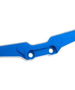 TRX10539-BLUE Shock tower, rear, 6061-T6 aluminum (blue-anodized)/ 3x15mm BCS (with threadlock) (2)