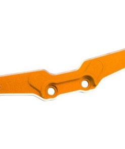 TRX10539-ORNG Shock tower, rear, 6061-T6 aluminum (orange-anodized)/ 3x15mm BCS (with threadlock) (2)