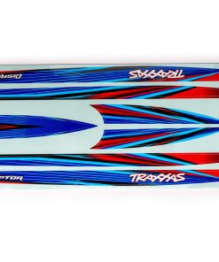 TRX10698-BLUE Decal set, hull (blue) (waterproof) (for Disruptor)