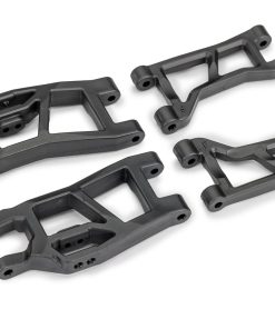 TRX10731 Suspension arms, front (upper (2)/ lower left (1)/ lower right (1))