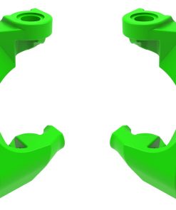 TRX10732-GRN Caster blocks (c-hubs), left & right (green)