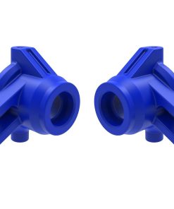 TRX10736-BLUE Steering blocks, left & right (blue)