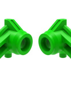 TRX10736-GRN Steering blocks, left & right (green)