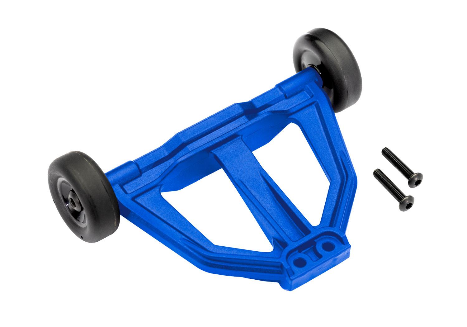 TRX10776-BLUE Wheelie bar (assembled) BLUE