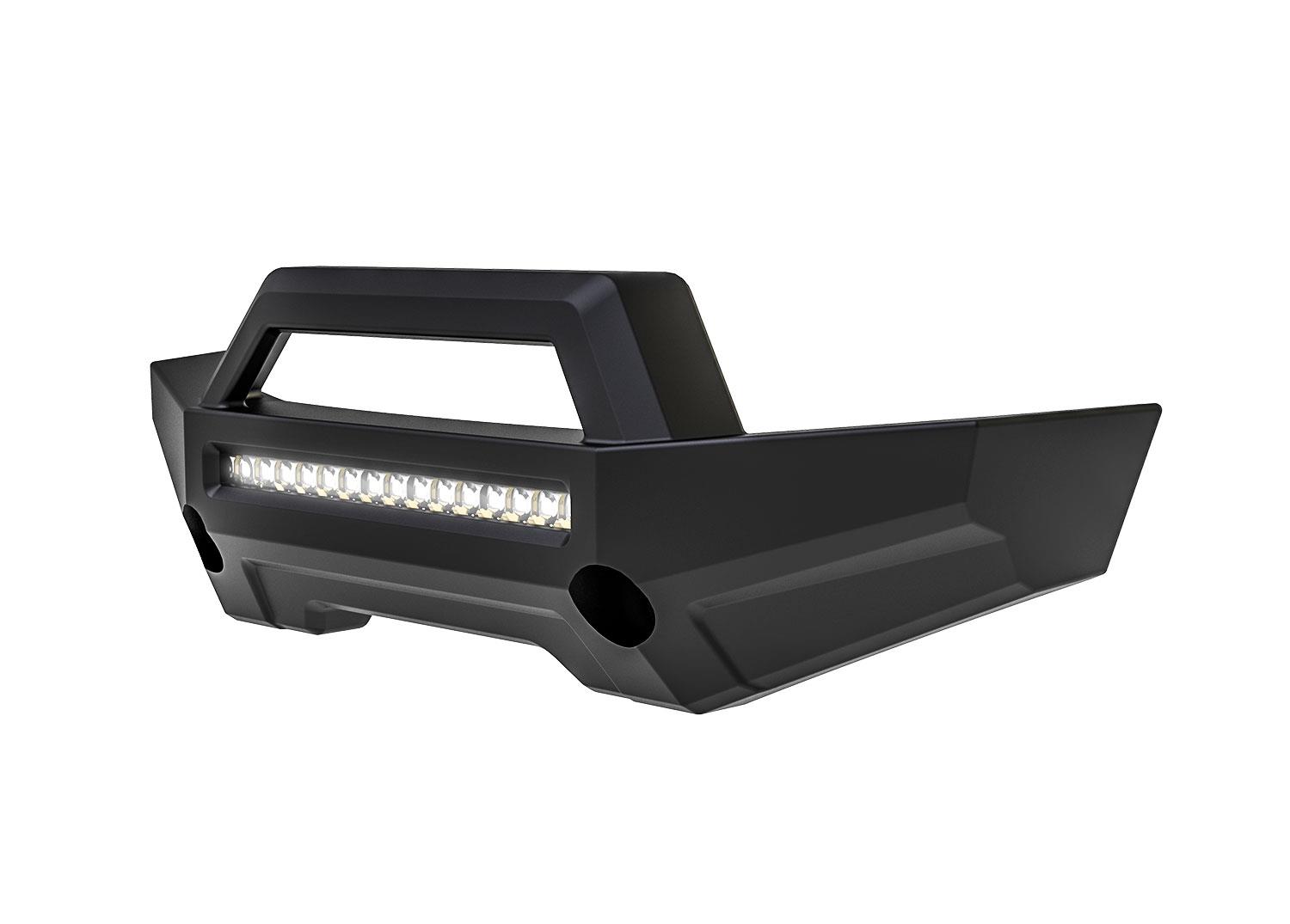 TRX10797 Bumper, front (with LED lights) (replacement for #10735 front bumper)