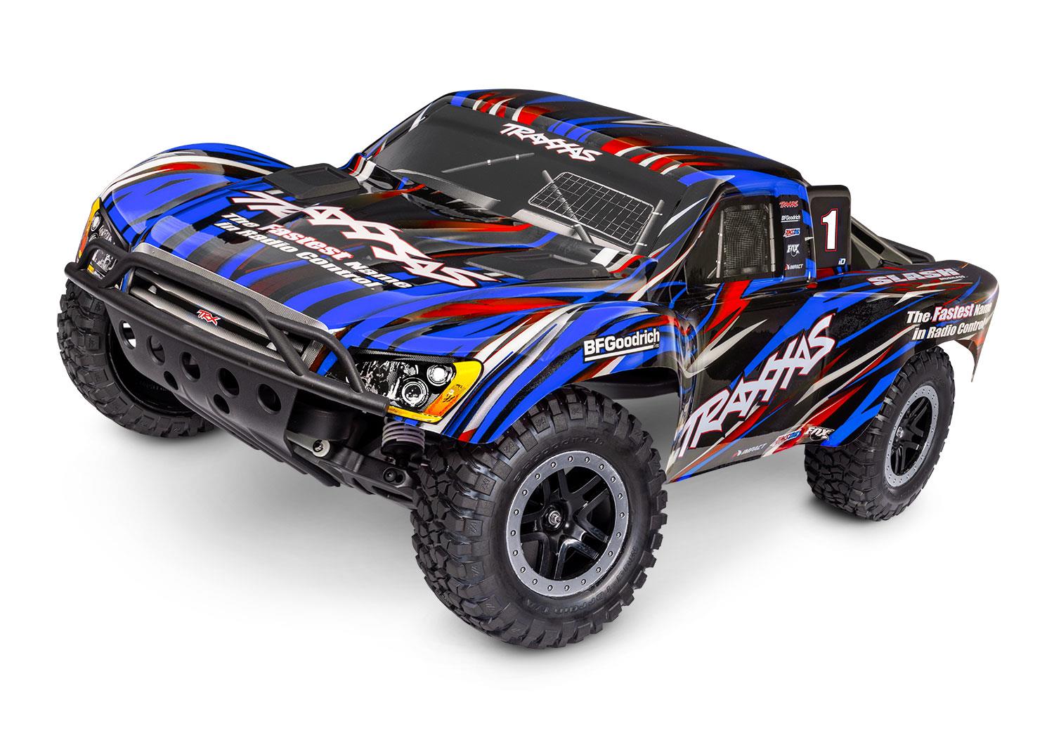 TRX58334-4BLUE Traxxas Slash Brushless BL-2s: 1/10 2WD HD - Blue - Afbeelding 23