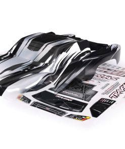 TRX5855X Body, Slash 4X4, ProGraphix (also fits Slash VXL & Slash 2WD) (graphics are printed, requires paint & final color application)/ decal sheet