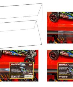 TRX61745 3 Fold Sign Cover for Traxxas Display, 5x7", 10pc per pack