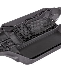 TRX6723X Chassis, charcoal gray (162mm long battery compartment) (fits flat style battery packs) (use only with #7430R front bulkhead & #6726X battery hold-down)