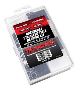 TRX6786X Ball bearing kit, stainless steel, Slash 4X4/Stampede 4X4/Rustler 4X4/Hoss 4X4 VXL (complete)