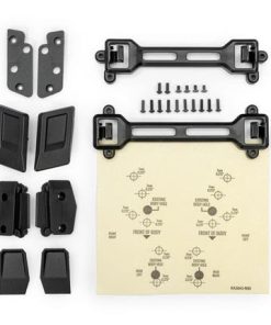 TRX6934 Body conversion kit, Slash 2WD/Slash 4X4 (includes front & rear latch mounts, latches, hardware) (for clipless mounting)