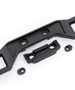 TRX6976 Body mount, front/ adapter, front/ inserts (2) (for clipless body mounting)