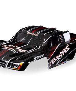 TRX7027-BLK Body, 1/16 Slash 4X4, black (painted, decals applied)