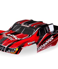 TRX7027-RED Body, 1/16 Slash 4X4, red (painted, decals applied)