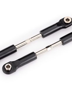 TRX7433 Turnbuckles, toe link, 47mm (77mm center to center) (assembled with rod ends and hollow balls) (1 left, 1 right)