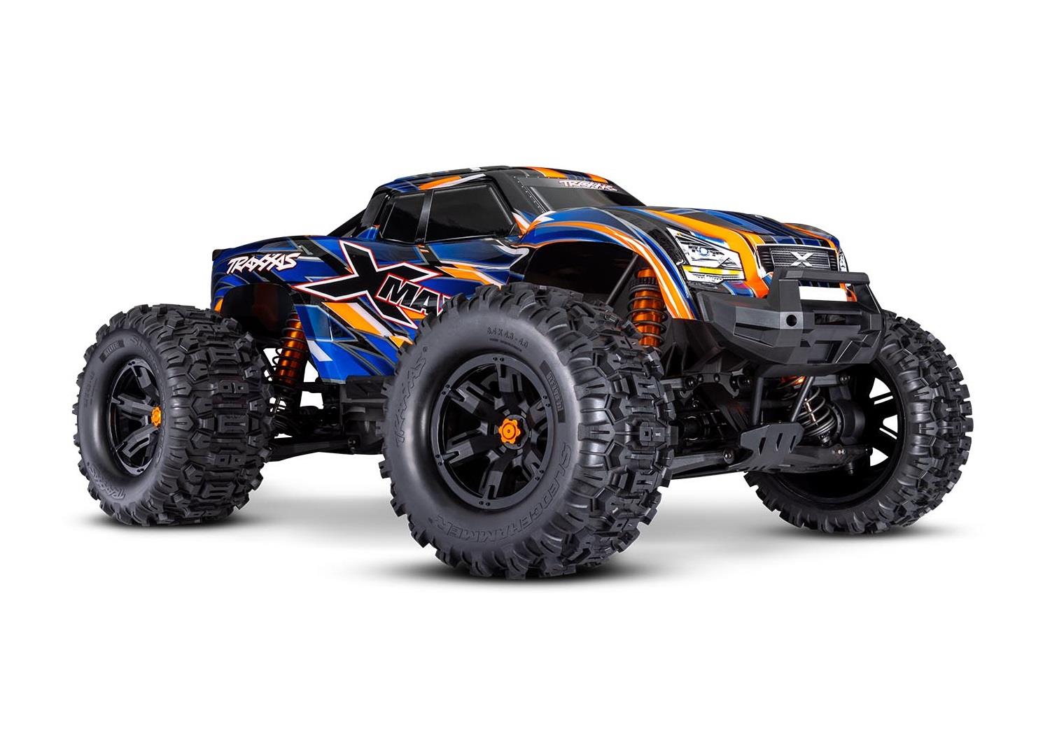 TRX77096-4ORNG Traxxas X-Maxx 4WD 8S Belted Monster Truck Orange - Afbeelding 2