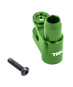 TRX7747-GRN Servo horn, steering, 6061-T6 aluminum (green-anodized)