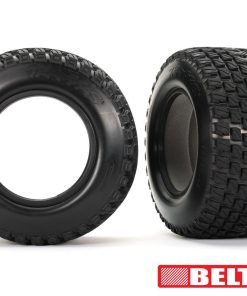TRX7860 Tires, Gravix (belted, dual profile (4.3' outer, 5.7' inner)) (left & right)/ foam inserts (2)