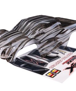 TRX7868X Body, X-Maxx Ultimate, ProGraphix (graphics are printed, requires paint & final color application)/ decal sheet