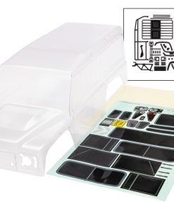 TRX8050 Body TRX-4 Defender, clear, decals included