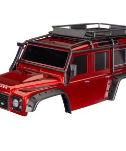 TRX8050-RED Body TRX-4 Defender Clipless, Red