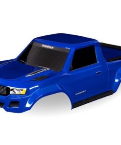 TRX8187-BLUE Body, TRX-4 Sport, blue (painted, decals applied) (for clipless mounting) (requires #8080X inner fenders)