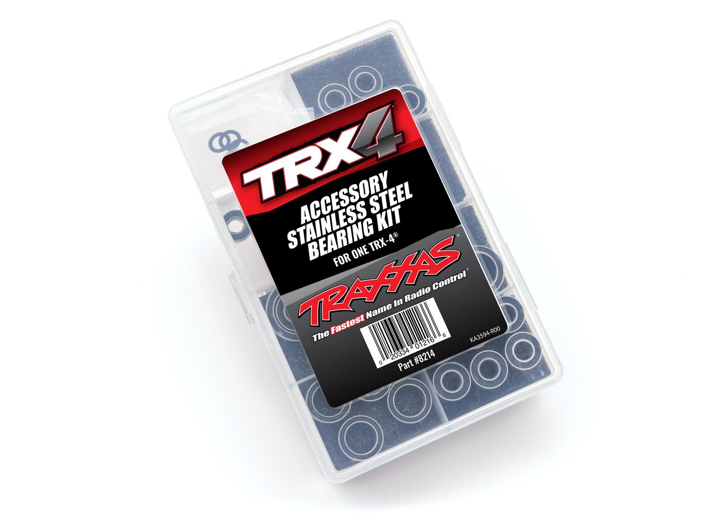 TRX8214 Ball bearing kit, stainless steel, TRX-4 (complete)