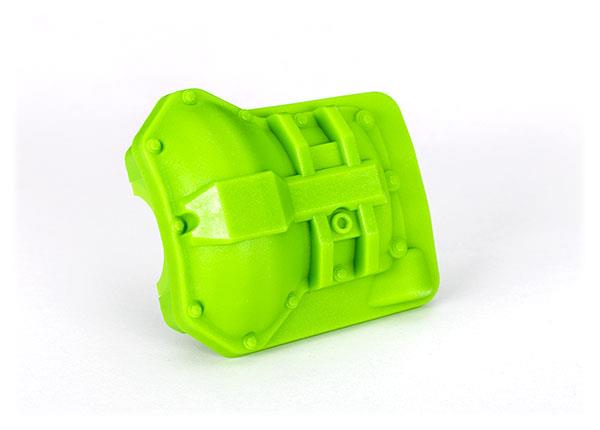 TRX8280-GRN Differential cover, front or rear (green)