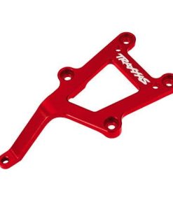 TRX8321-RED Chassis brace, front, 6061-T6 aluminum (red-anodized)