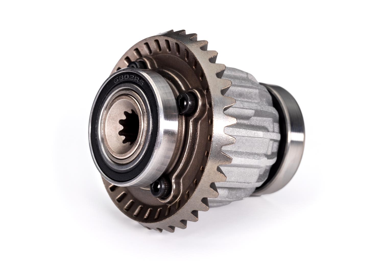 TRX8576X UDR Differential, rear, aluminum carrier (fully assembled)