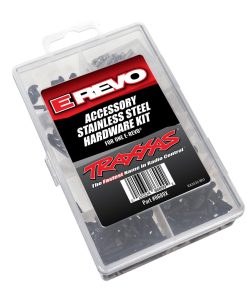 TRX8689X Hardware kit, stainless steel, E-Revo VXL (contains all stainless steel hardware used on E-Revo VXL)