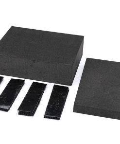 TRX8794 Foam inserts, universal adapter (large & small)/ adhesive hook and loop fasteners (4) (for #8796 RC car/truck stand)