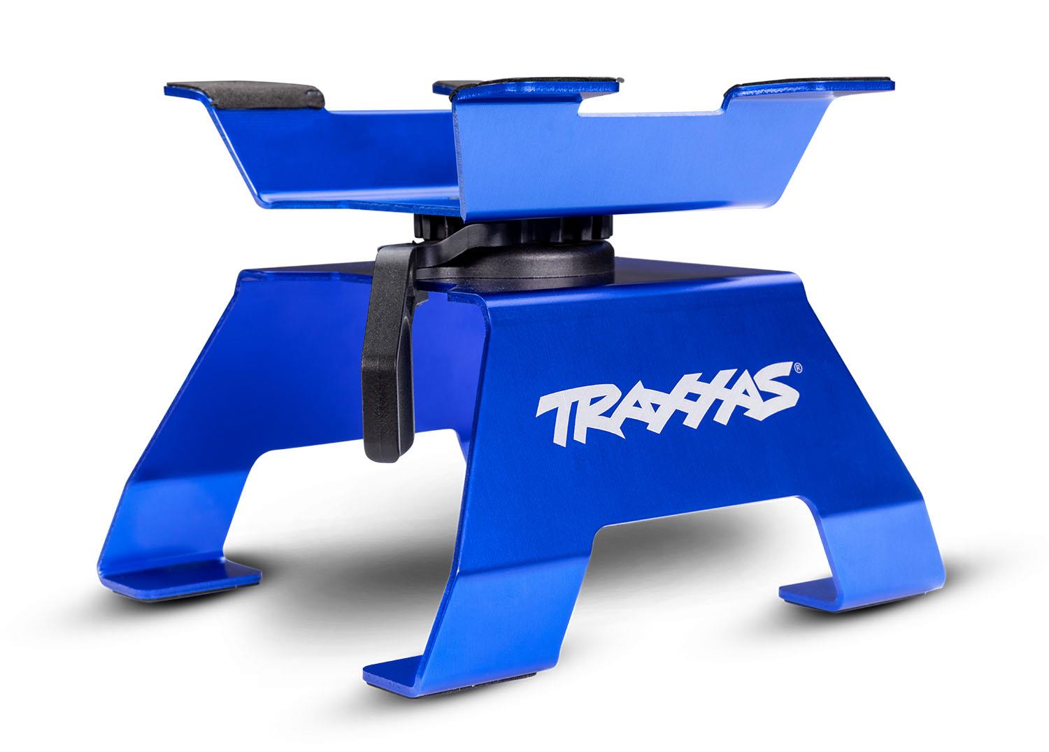 TRX8796-BLUE RC car/truck stand, blue (assembled)