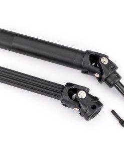 TRX8996T Driveshaft assembly, front or rear, Maxx Duty (1) (left or right) (fully assembled, ready to install)/ screw pin (1) (for use with #8995 WideMaxxâ„¢ suspension kit)