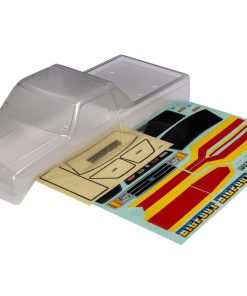 TRX9020 Body, Bigfoot No. 8 (clear, requires painting)/ window masks/ decal sheet (for clipless mounting)