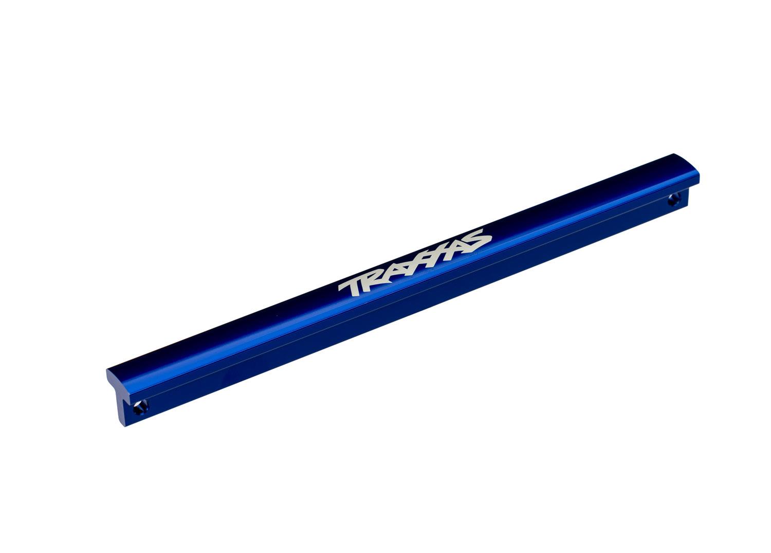 TRX9024-BLUE Chassis brace (T-Bar) (center), blue