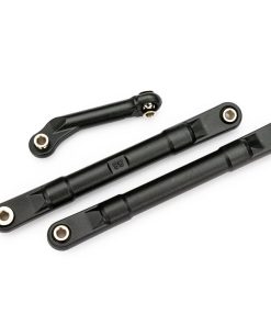 TRX9027 Toe links, molded composite, 98mm (88mm center to center) (black) (2)/ steering link (1)