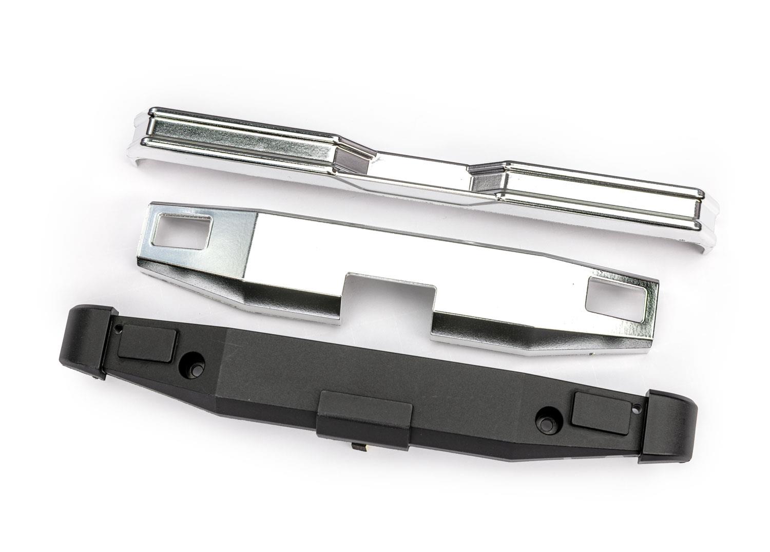 TRX9049 Bumpers, front & rear/ bumper cover, front