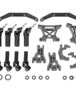 TRX9080-GRAY Outer Driveline & Suspension Upgrade Kit, extreme heavy duty, gray