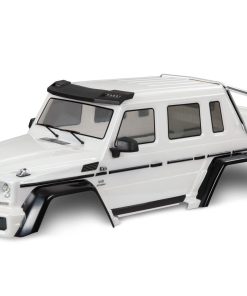 TRX9129-WHT Body, Mercedes-Benz G 63, Clipless, White