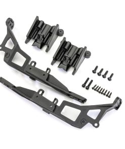 TRX9134 Body mounts (front & rear) (left & right)/ 2.6x10mm BCS (4)/ 1.6x8mm BCS (self-tapping) (8)/ 2.5x12mm CS (2) (fits #9129 body)