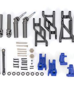 TRX9181-BLUE Outer Driveline & Suspension Upgrade Kit, extreme heavy duty, blue (fits Slash  2WD)