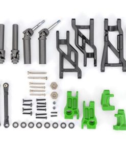 TRX9181-GRN Outer Driveline & Suspension Upgrade Kit, extreme heavy duty, green (fits Slash  2WD)