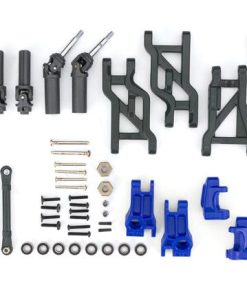 TRX9182-BLUE Outer Driveline & Suspension Upgrade Kit, extreme heavy duty, blue (fits Bandit  or Drag Slash )