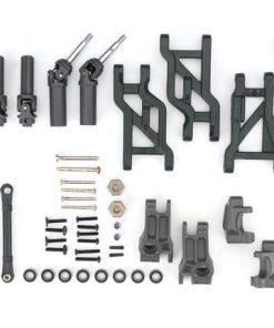 TRX9182-GRAY Outer Driveline & Suspension Upgrade Kit, extreme heavy duty, gray (fits Bandit  or Drag Slash )